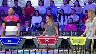 Jorge Fernández afea el juego sucio de uno de los concursantes de La Ruleta de la Suerte: "Déjala terminar"