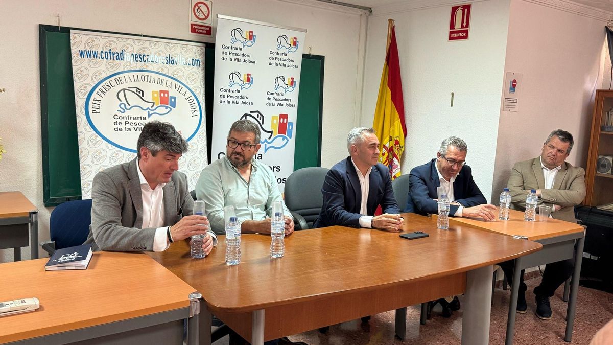La reunión del conseller en La Vila Joiosa.