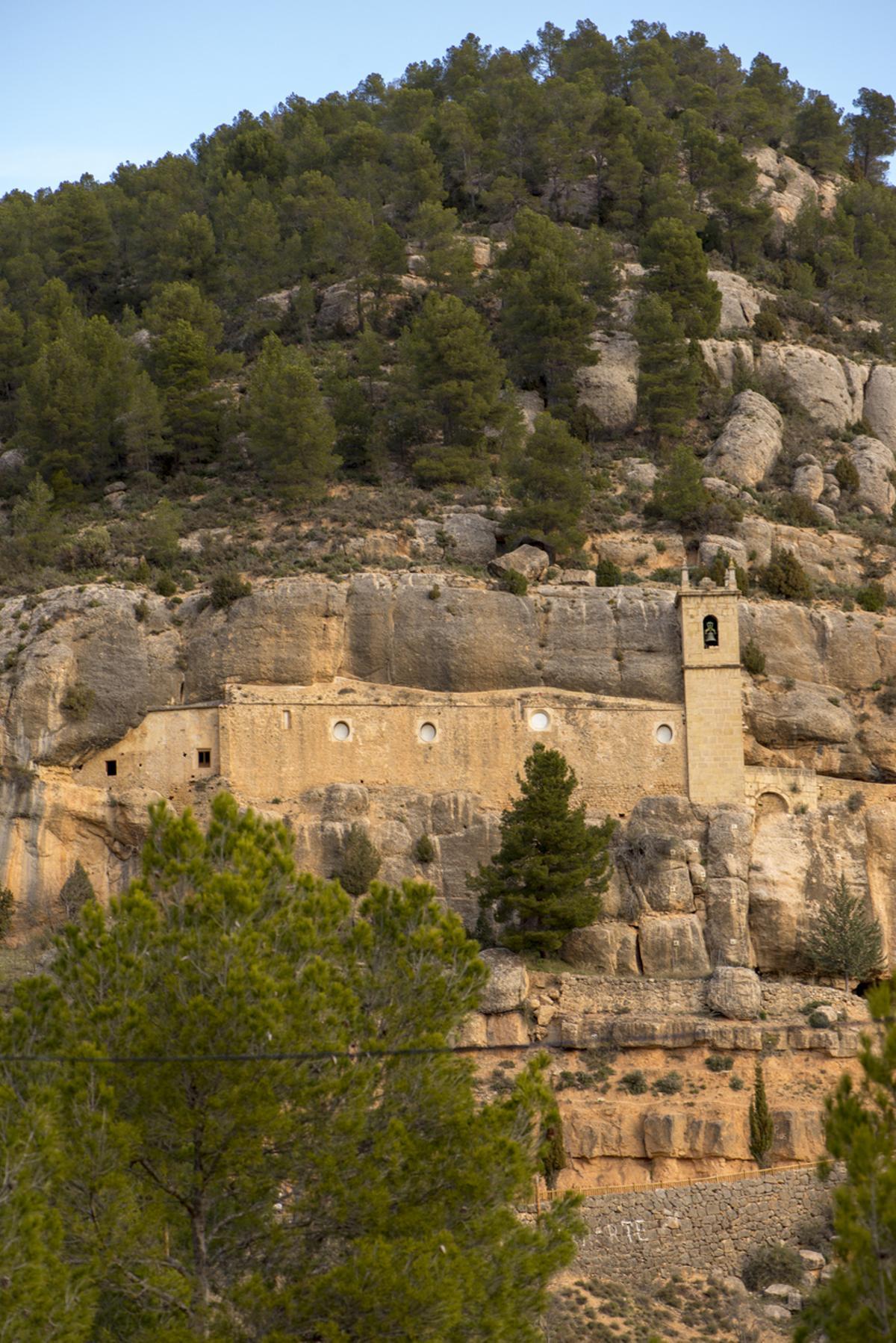 Vista del Santuario de la Mare de Déu de Balma