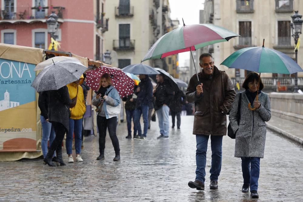 Pluges durant el primer cap de setmana de Fires de Girona