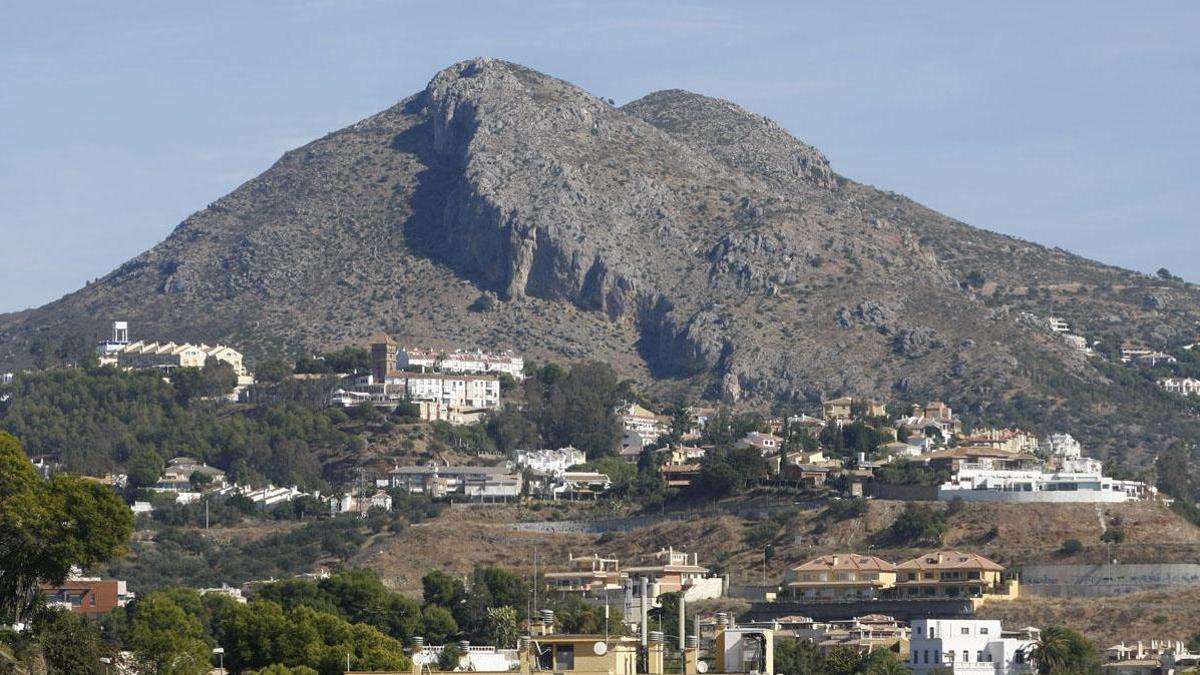 Vista panorámica del Monte San Antón y Cerrado de Calderón.
