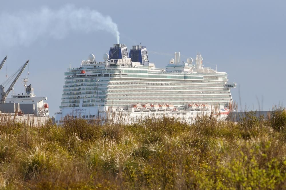 Así es por dentro el crucero "Britannia"