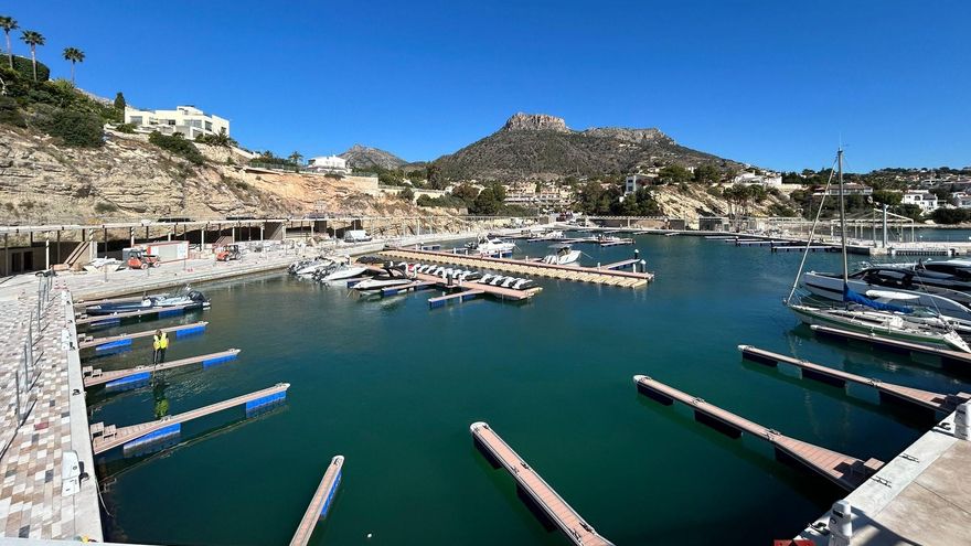 Nuevo puerto en Calp este verano con 140 amarres