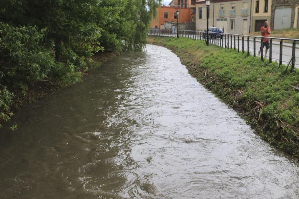 Las imágenes de la fuerte tormenta en Zamora