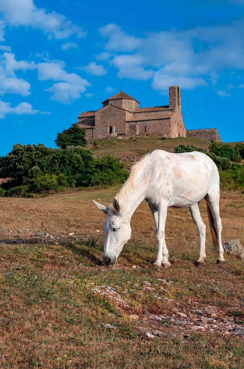 Monasterio de Sant Llorenc del Munt, Cataluña, España