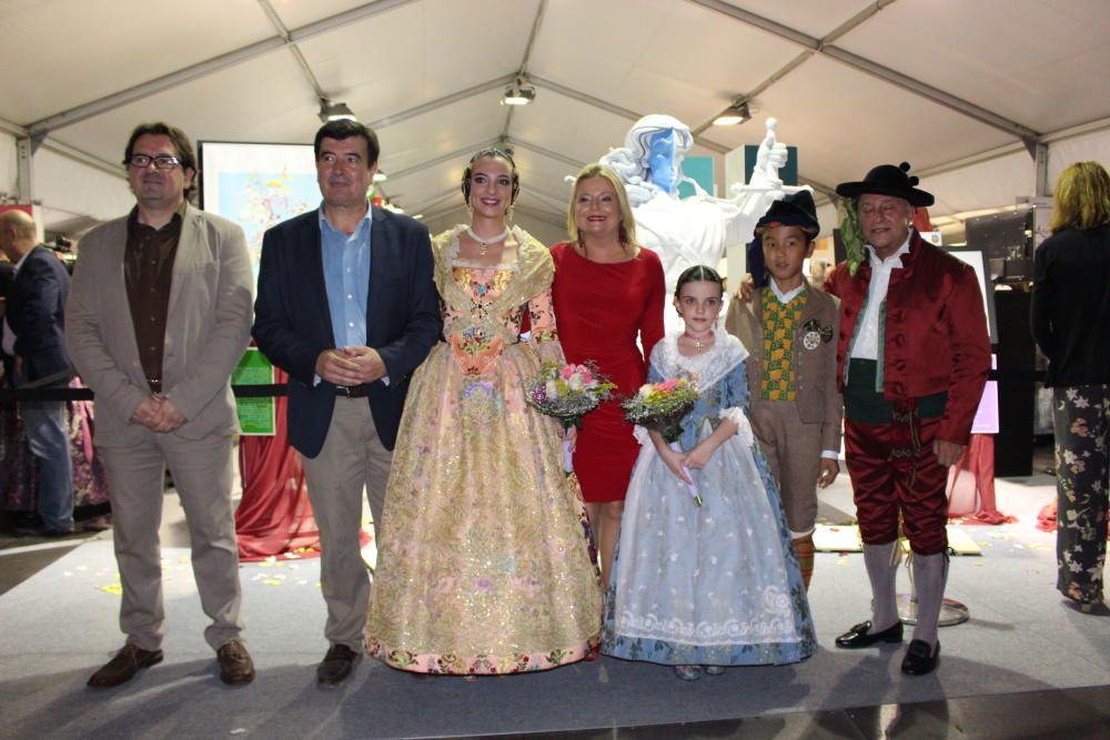 Inauguración de la exposición de fallas de Sección Especial