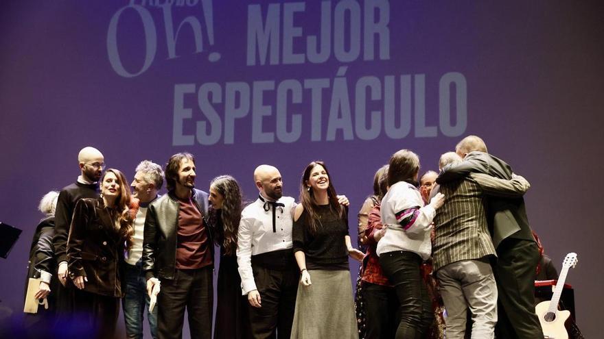 Los Premios Oh! hacen historia con dos obras premiadas a mejor espectáculo