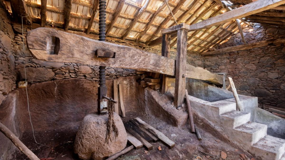 Lagar de Las Casitas, en Arure (Valle Gran Rey)