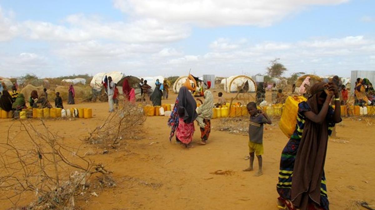 El campo de refugiados de Dadaab, en Kenia.