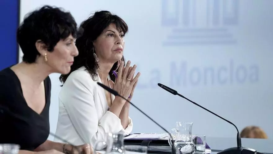 La ministra de Igualdad, Ana Redondo, presenta el proyecto de ley contra la violencia vicaria