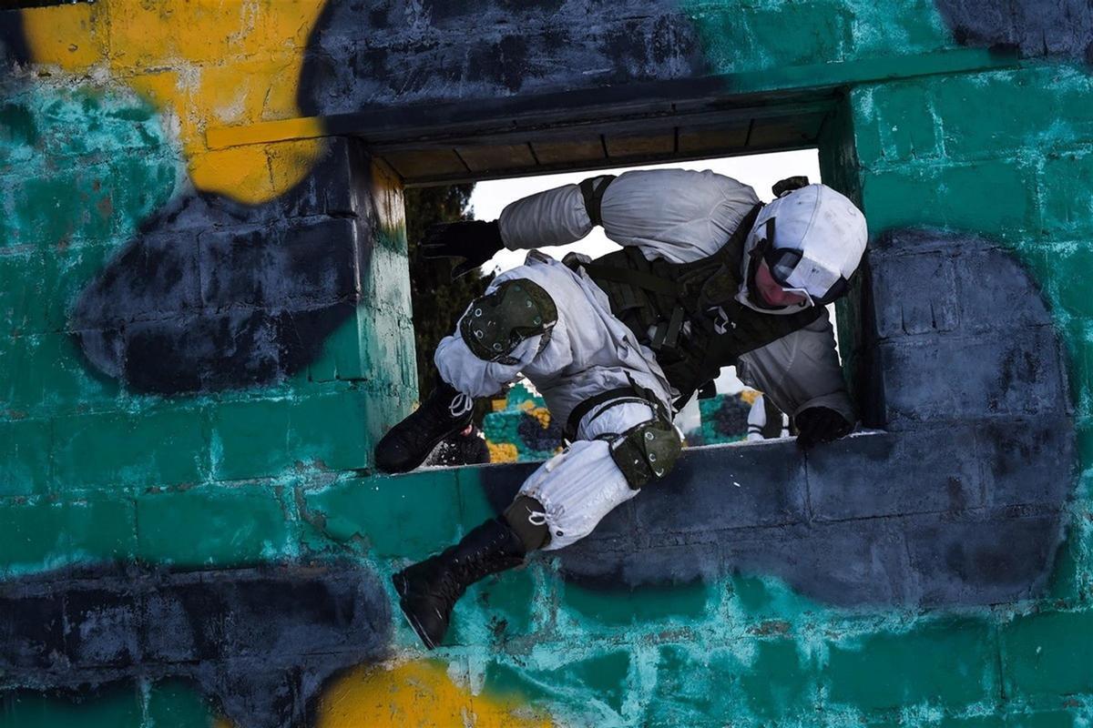 Así son los entrenamientos de combate de las tropas rusas