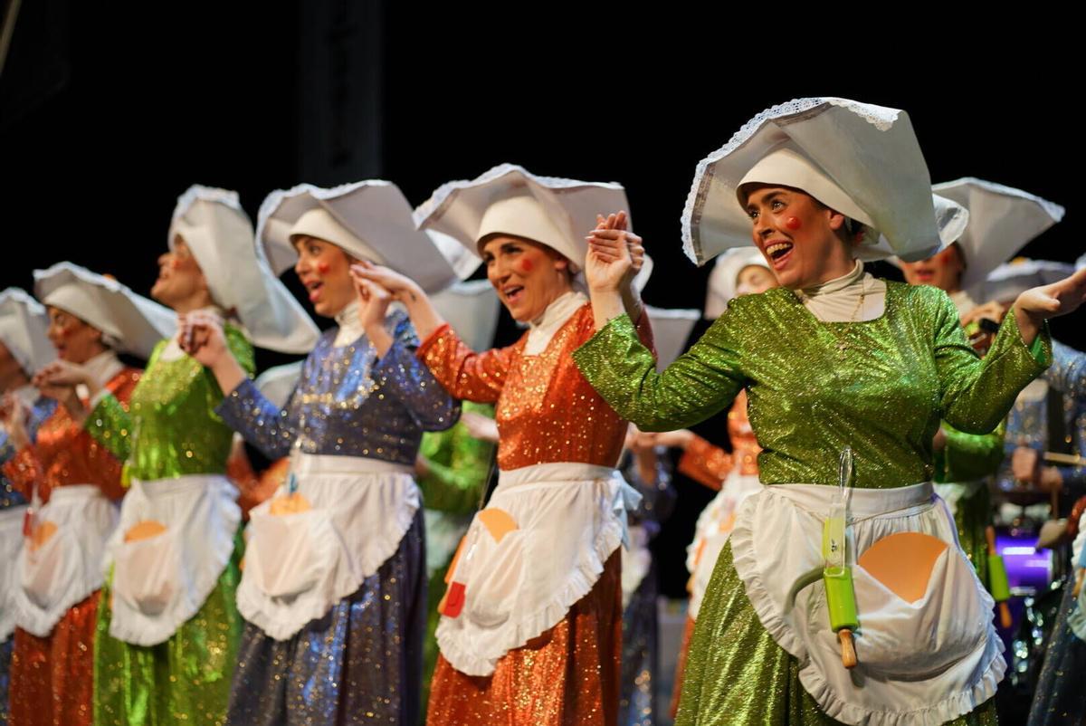 Final del Concurso de agrupaciones carnavalescas 2026 Carnaval - Chirigota Las que lleva mucho sin salir