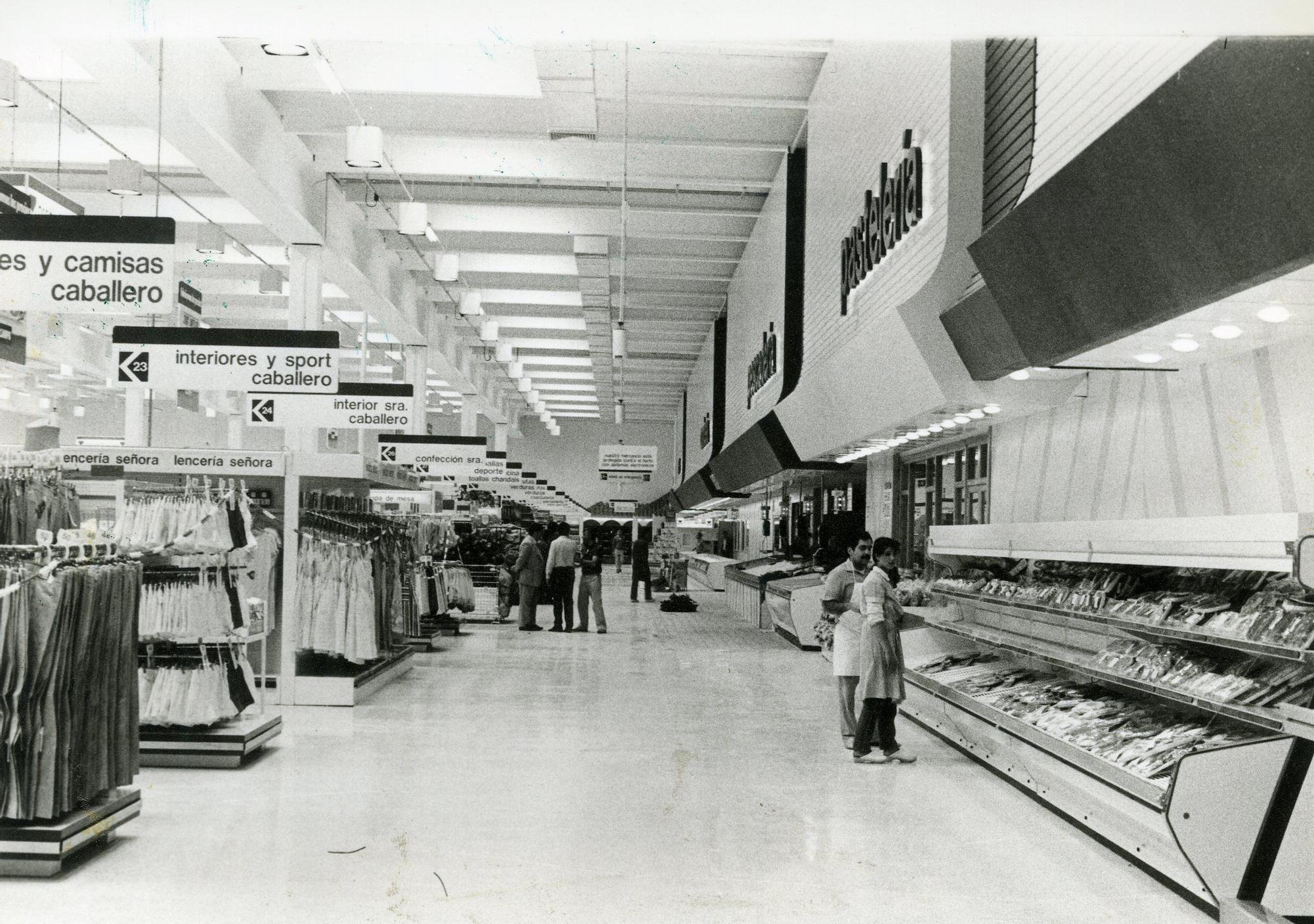 Fotos históricas de Alcampo en Castellón con ocasión de su 40 aniversario