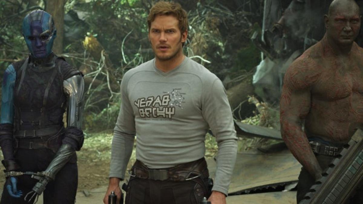Chris Pratt, en un fotograma de 'Guardianes de la galaxia Vol 2'