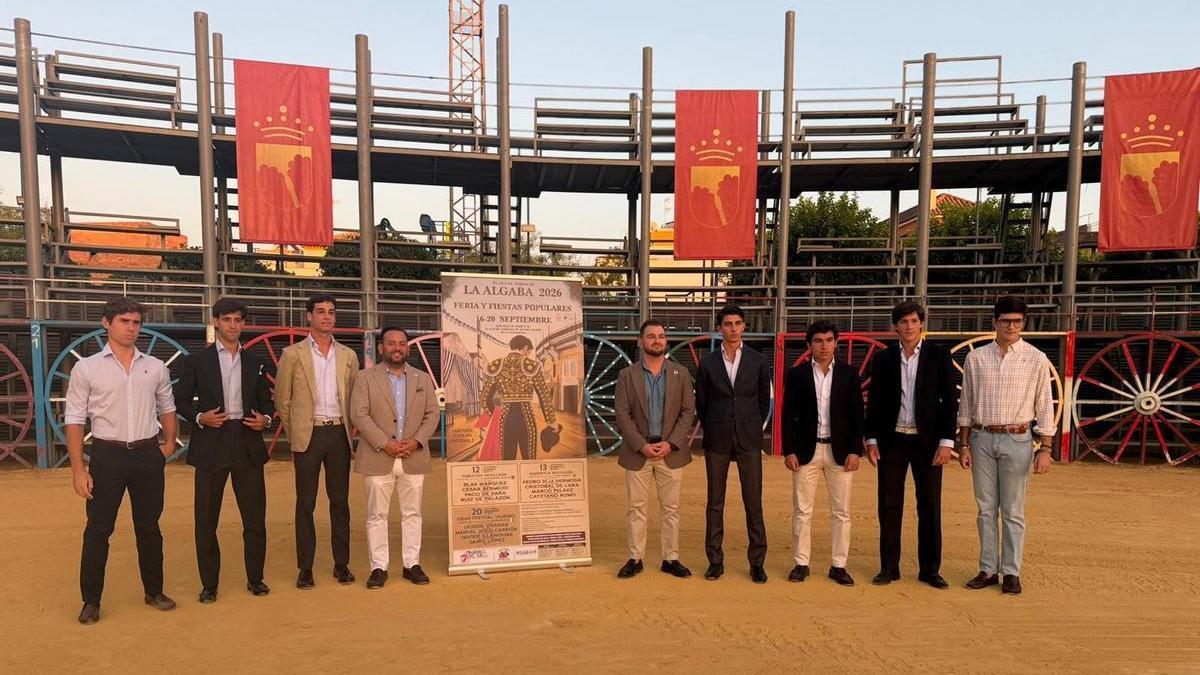 Presentación de los carteles taurinos de la Feria de La Algaba