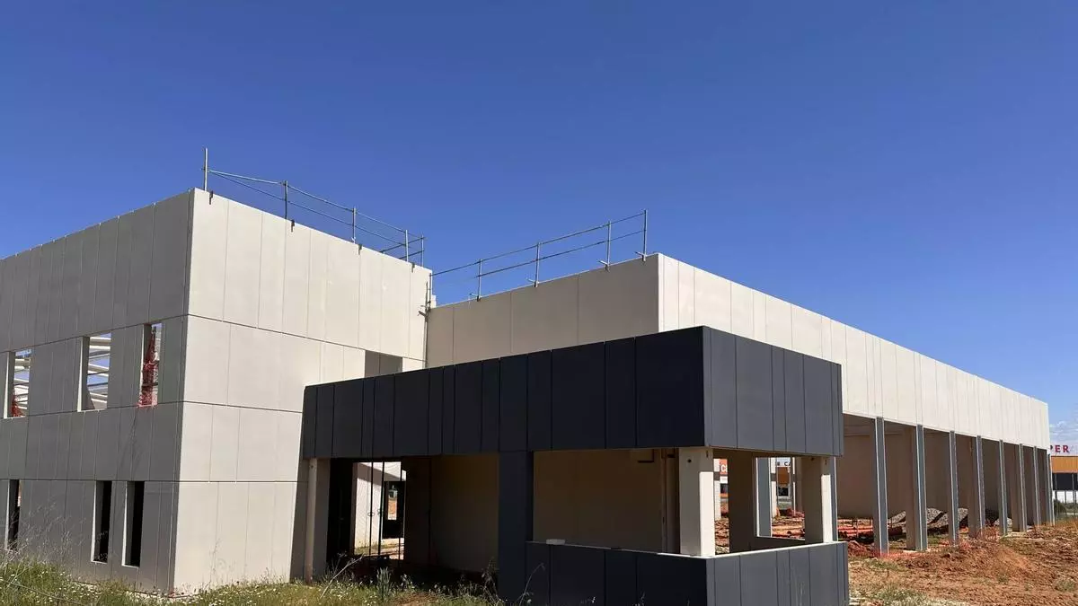 Las obras del nuevo parque de bomberos de Zamora, paradas a la espera de un modificado
