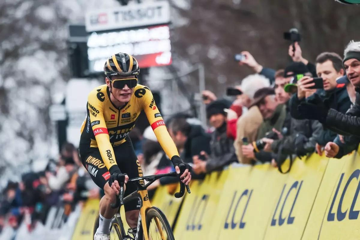 Jonas Vingegaard, en la París-Niza