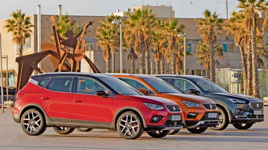 Arona, Ateca y Tarraco, SUV españoles