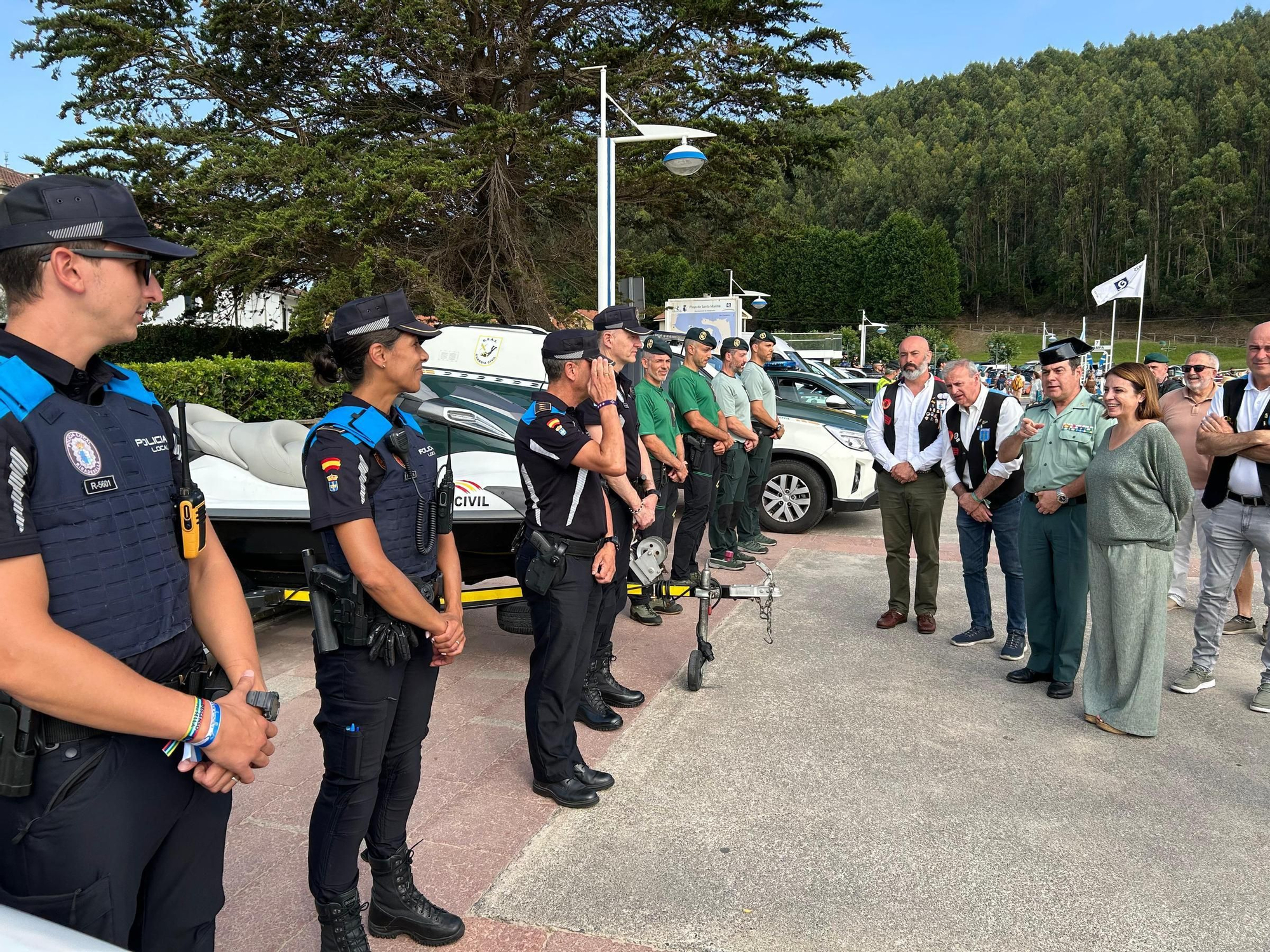 Presentación del dispositivo de seguridad para el Descenso del Sella y la fiesta de Les Piragües