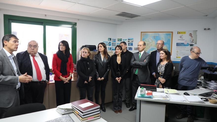 Intensa mañana del secretario de Estado de Justicia con videoconferencias y actos oficiales en Formentera