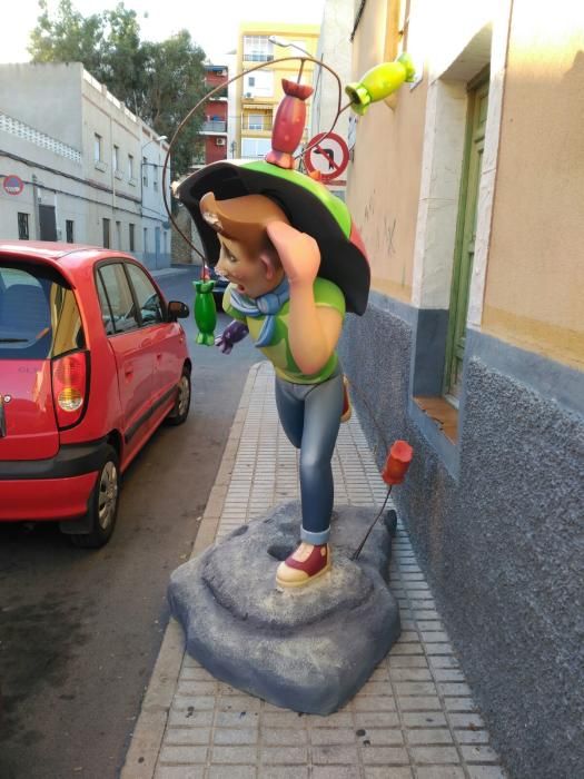 Vandalismo en las fallas de Elda