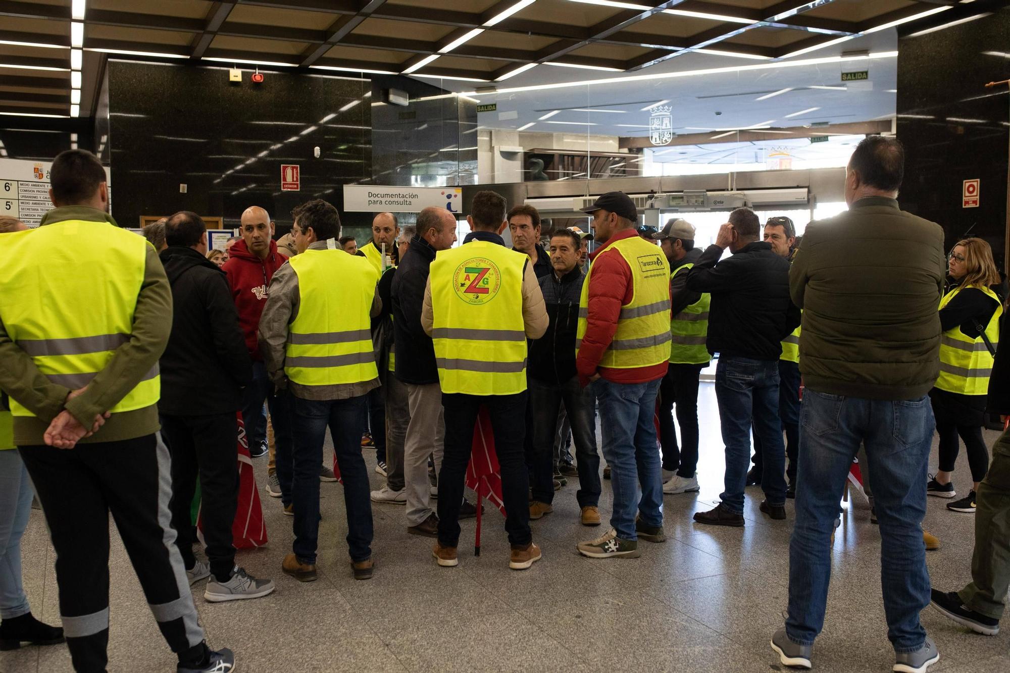 GALERÍA | Nueva movilización de agricultores y ganaderos en Zamora