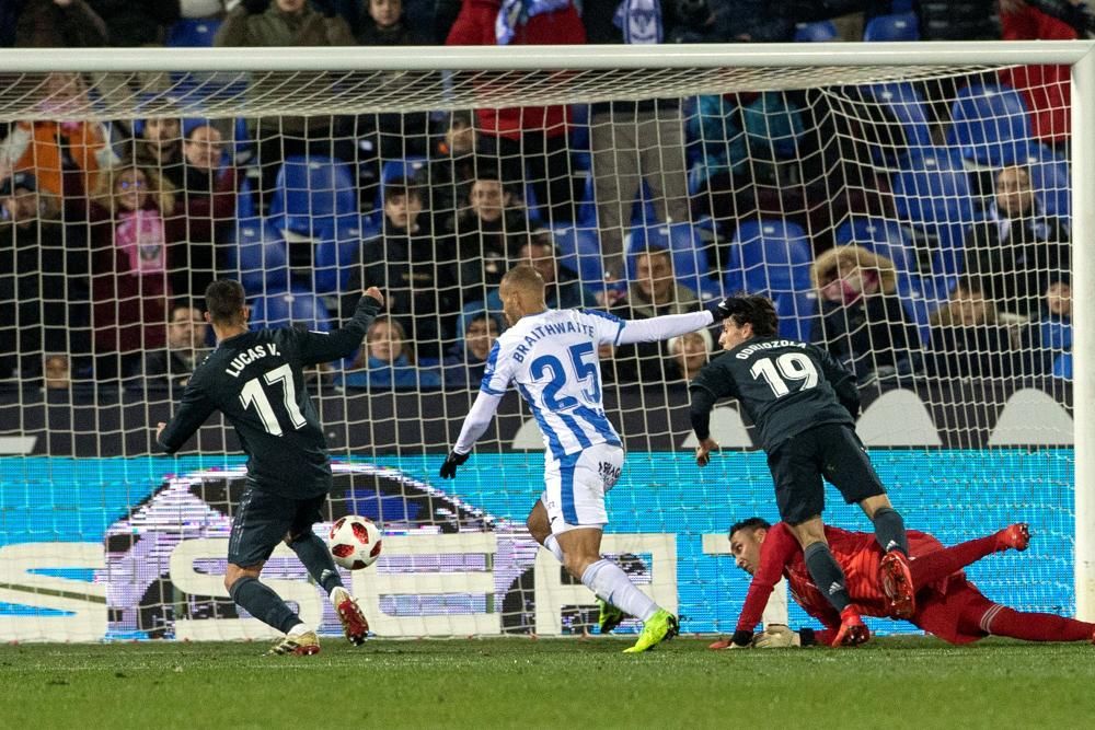 Las imágenes del Leganés - Real Madrid.