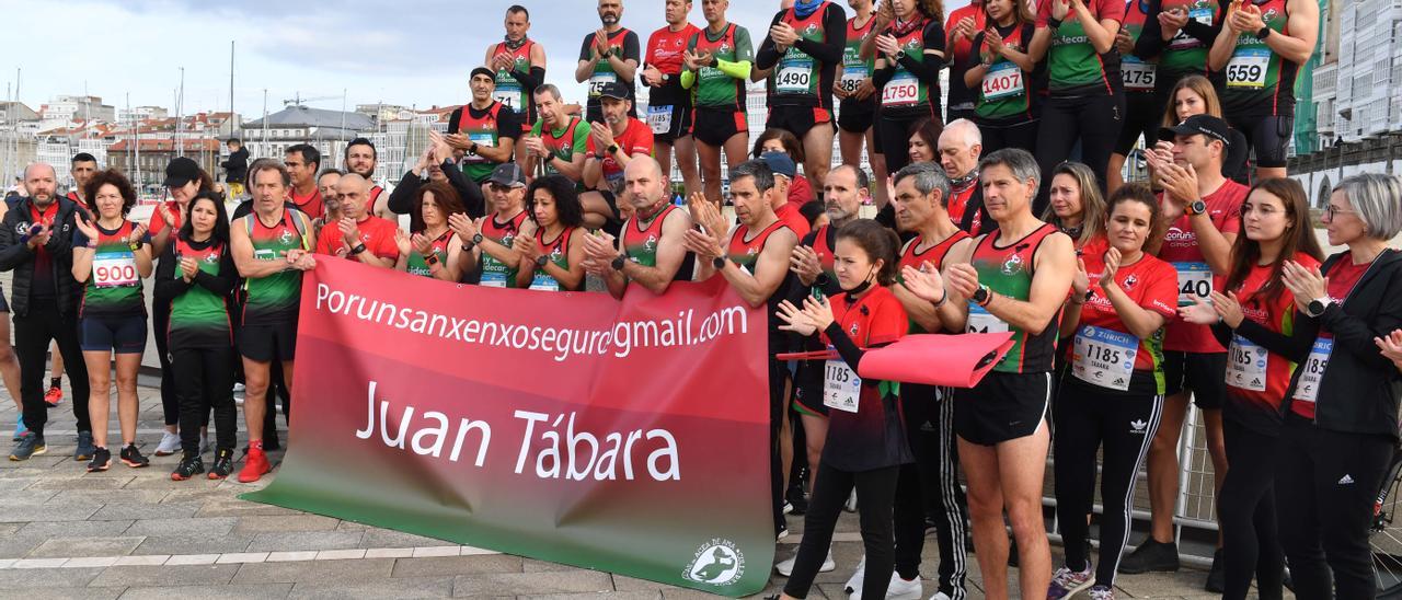 Homenaje a Juan Tábara en la carrera C10