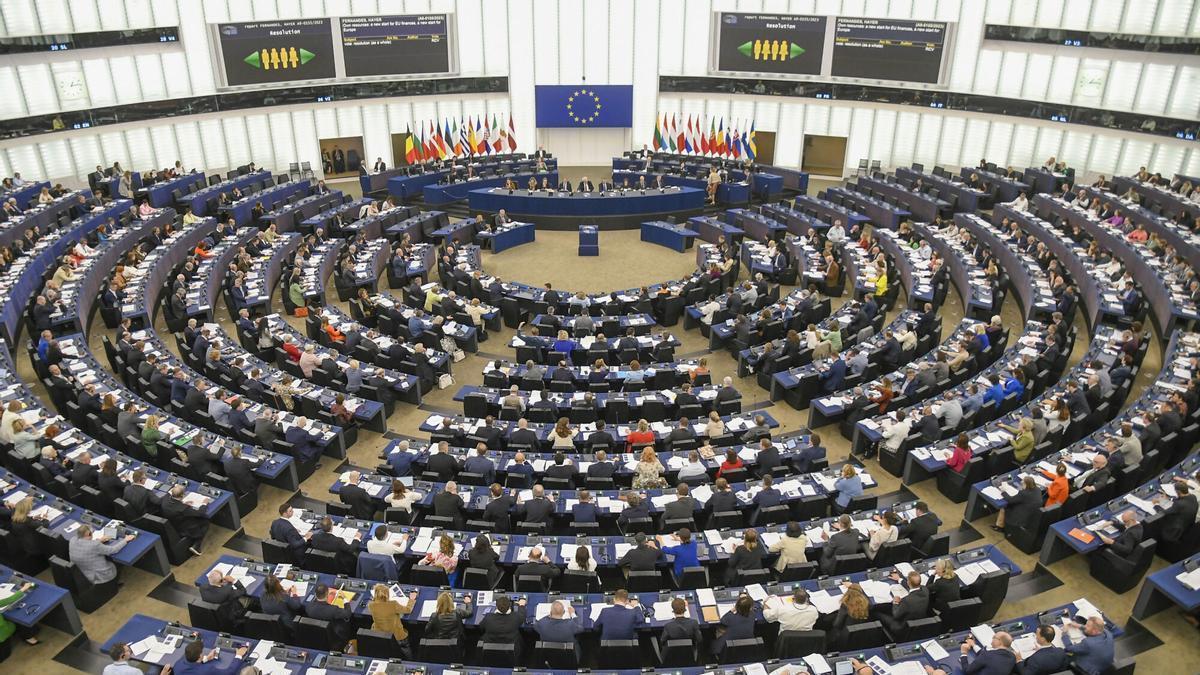 Imagen de archivo del Parlamento Europeo.