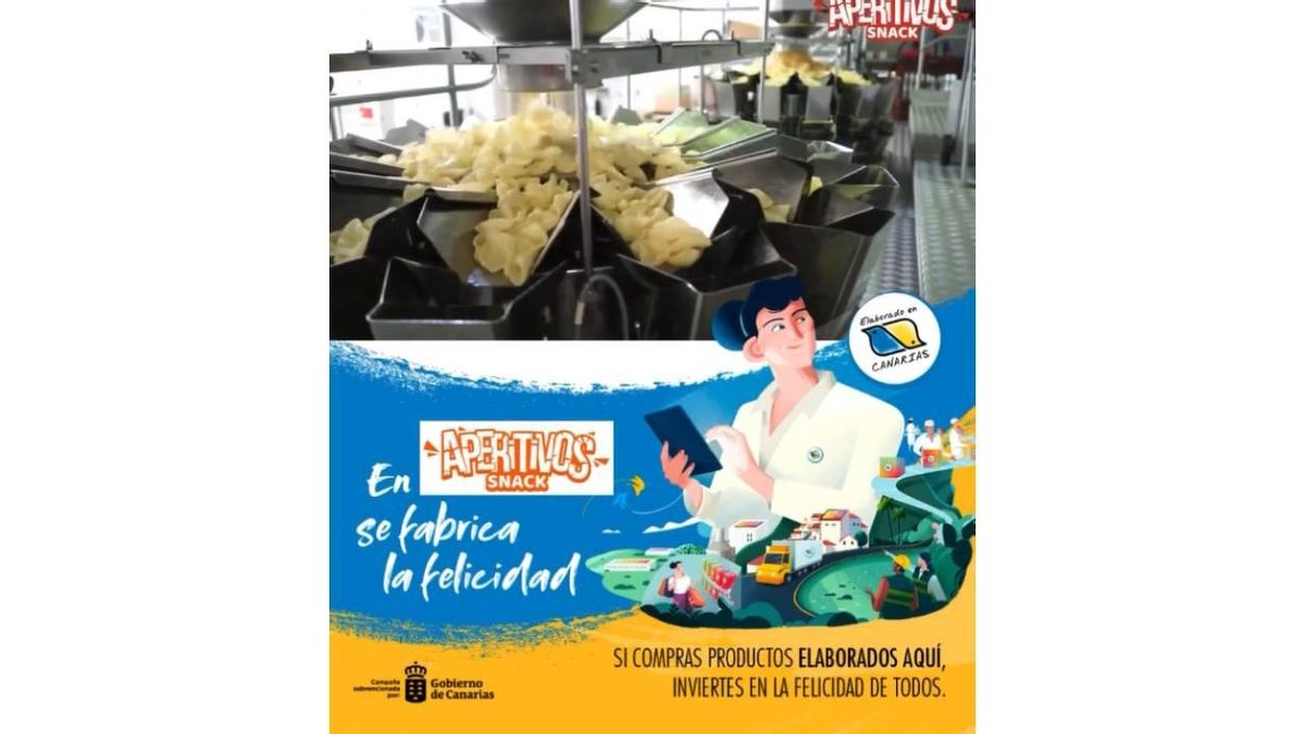 Aperitivos snack, la felicidad viene de fábrica