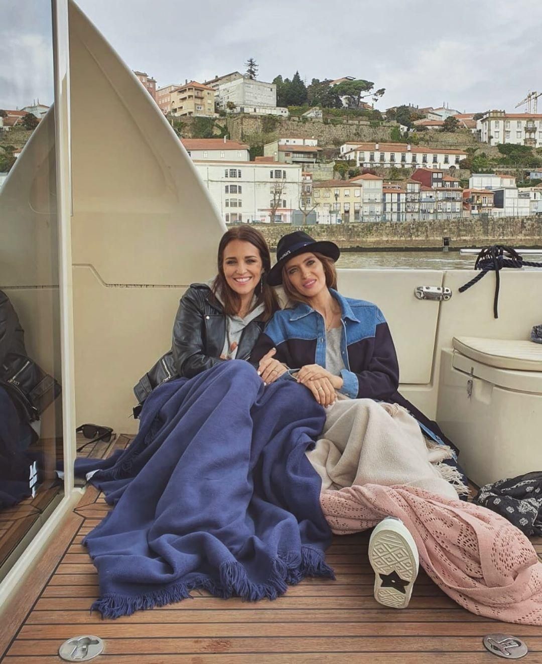 Paula Echevarría y Sara Carbonero en Oporto