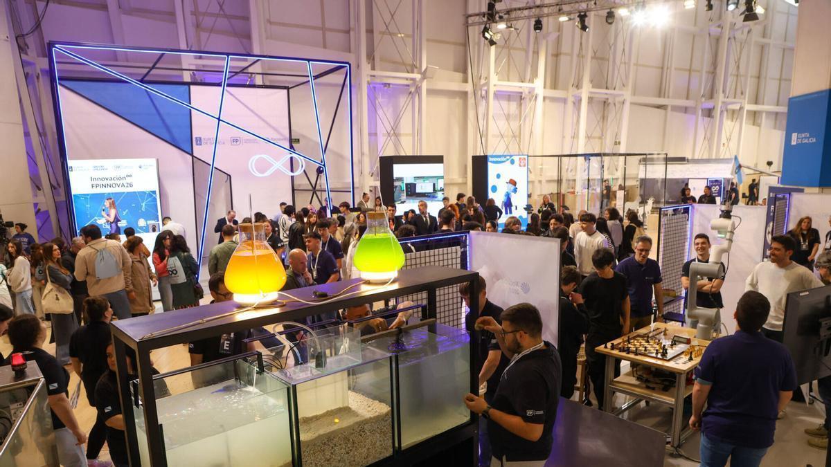 FP Innova 2026, feria en la que la FP gallega exhibe su potencial.