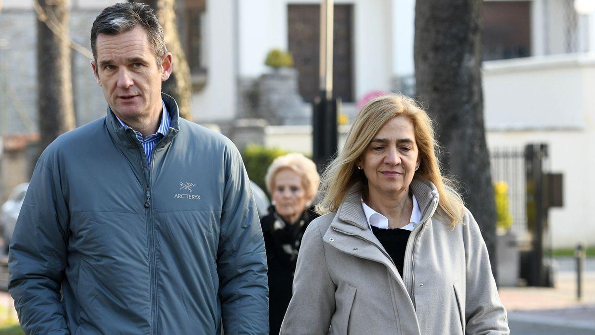 Iñaki Urdangarin y Cristina de Borbón.