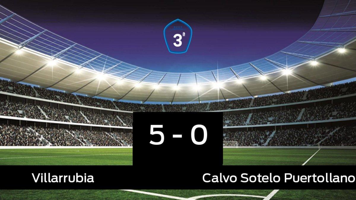 El Villarrubia derrotó al Calvo Sotelo Puertollano por 5-0