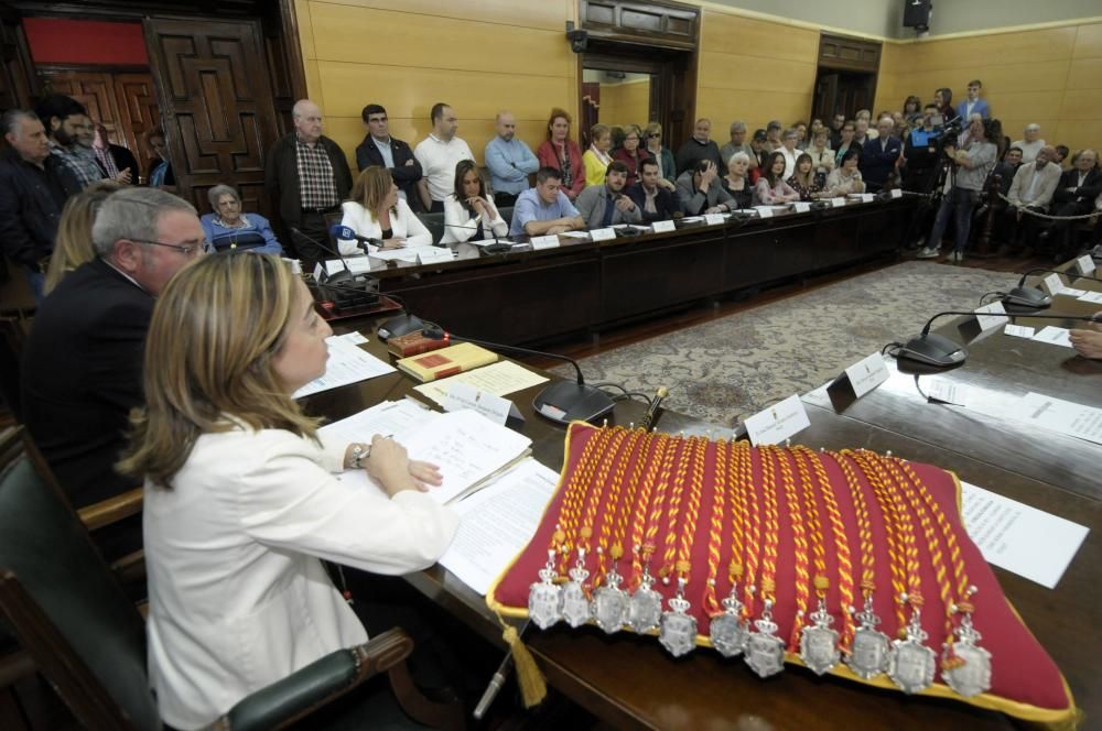 Los ayuntamientos asturianos eligen alcalde: pleno de Langreo
