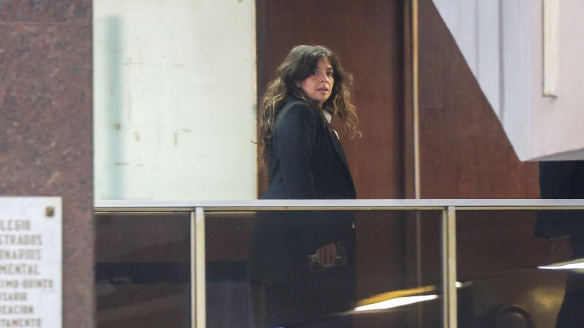 Dalma Maradona, hija de Diego Armando Maradona, asiste al juicio contra siete profesionales de la salud por la muerte de su padre