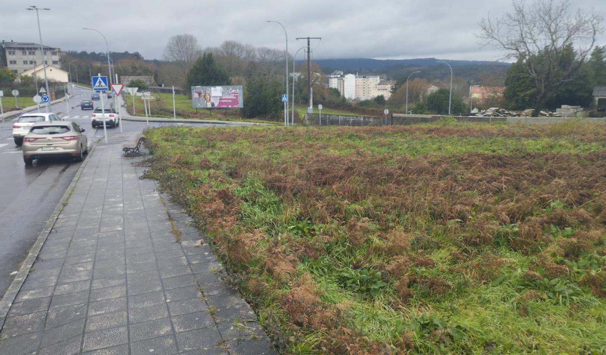 La otra de las parcelas, al otro lado de la rúa Antón Losada Diéguez. |  L.D.