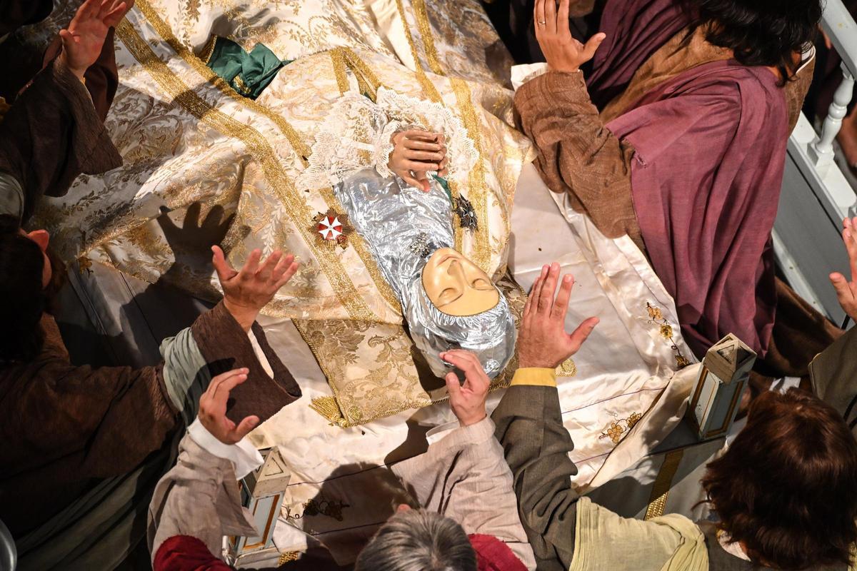 Así ha sido el tercer Ensayo General del Misteri d'Elx Así ha sido el tercer Ensayo General del Misteri d'Elx