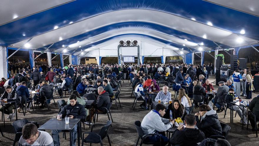 El derbi ya se siente: el Real Zaragoza y el Huesca llegan al Ibercaja Estadio