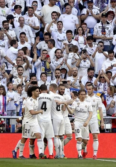El Real Madrid - Celta, en imágenes. // EFE | R. Jiménez