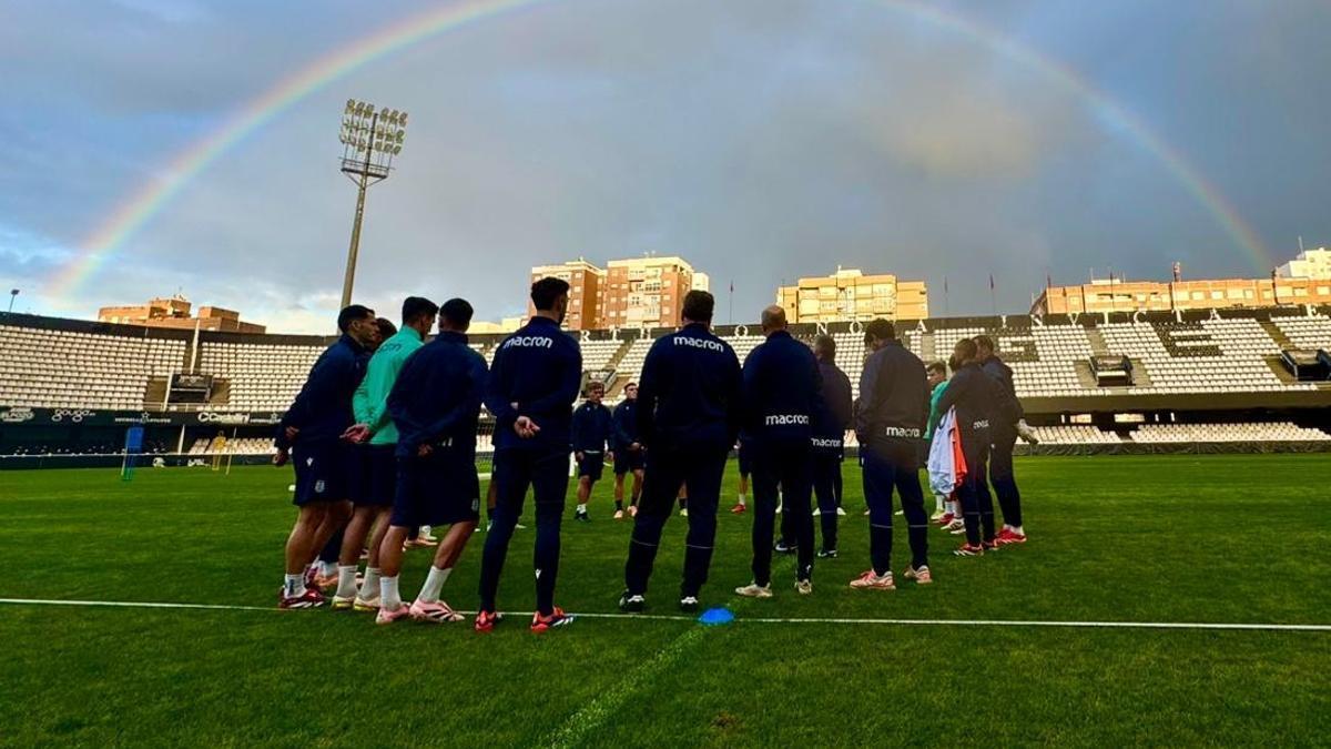 Entrenamiento del FC Cartagena