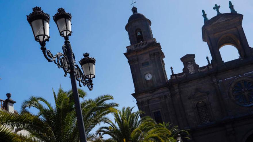 Las calles de Vegueta y Triana contarán con lámparas LED