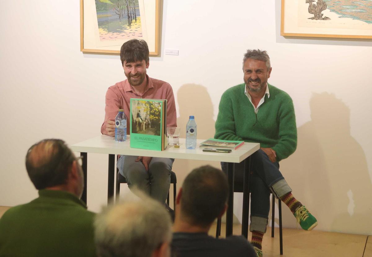 Ignacio Somovilla presenta en Betanzos 'El Pasatiempo y otros jardines (extra) ordinarios'