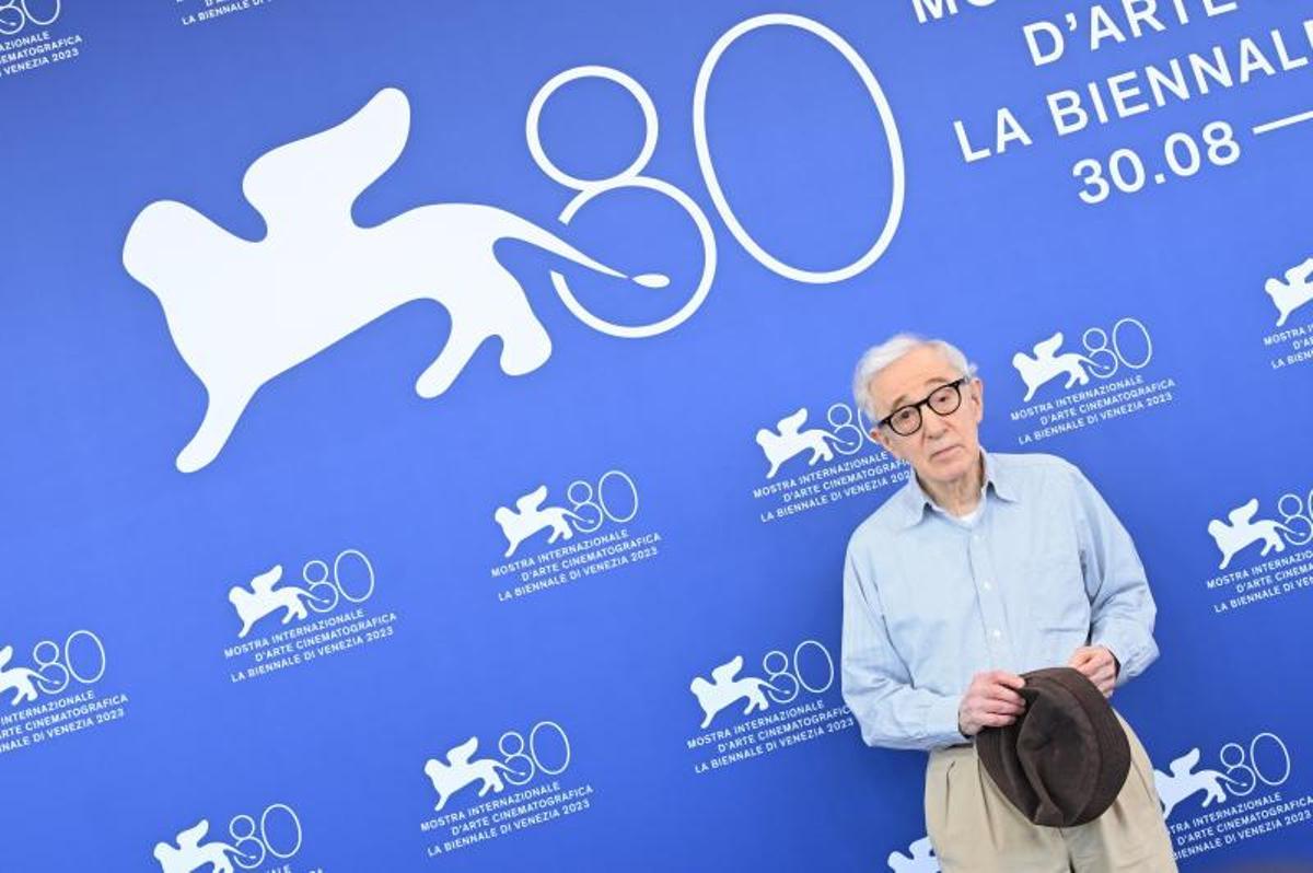 Woody Allen en el Festival de Cine de Venecia en 2023.