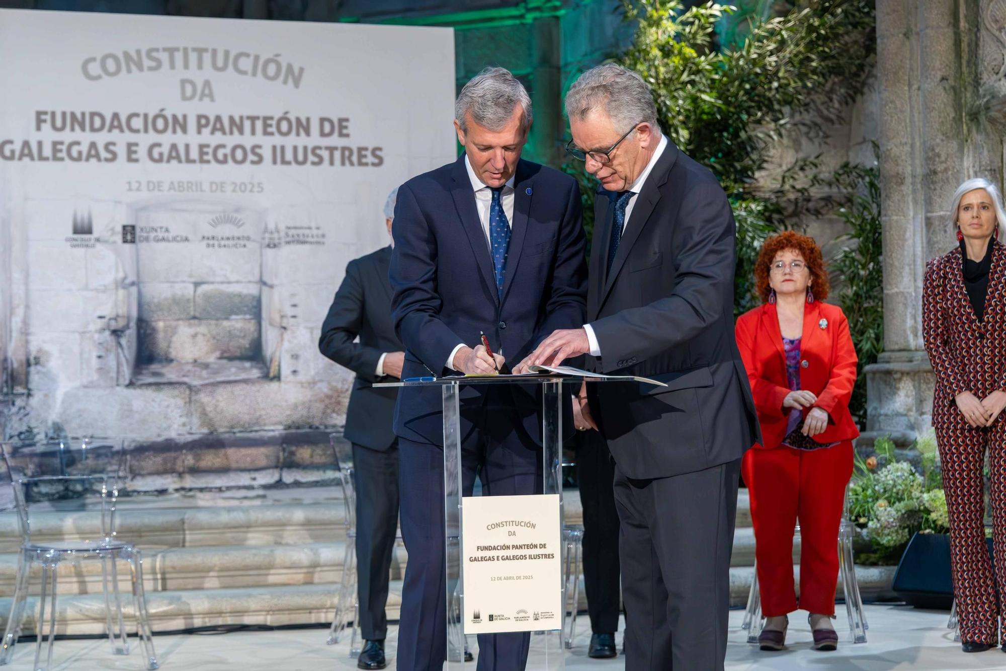 Constitución de la Fundación de Galegas e Galegos Ilustres