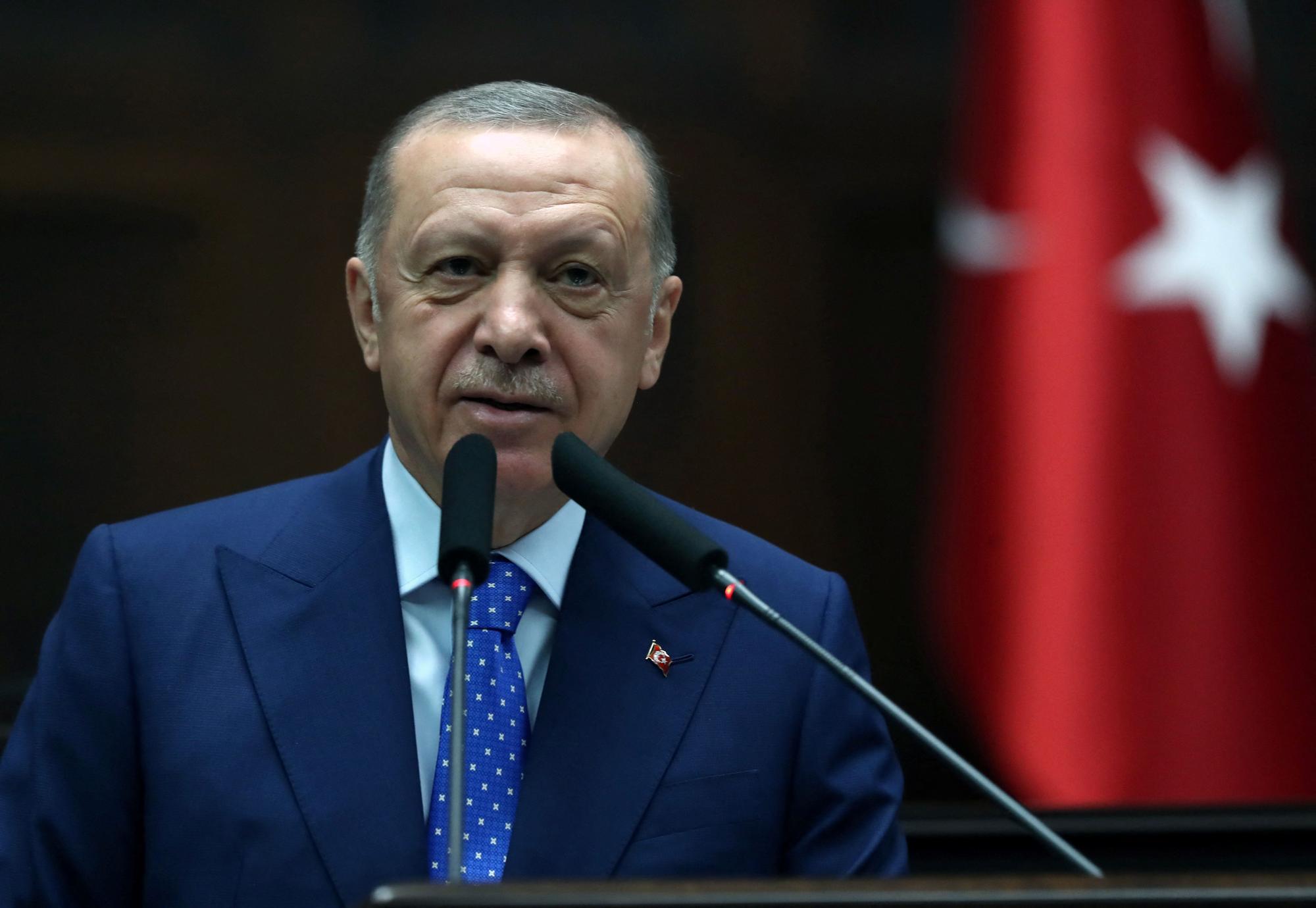 Recep Tayip Erdogan en Ankara