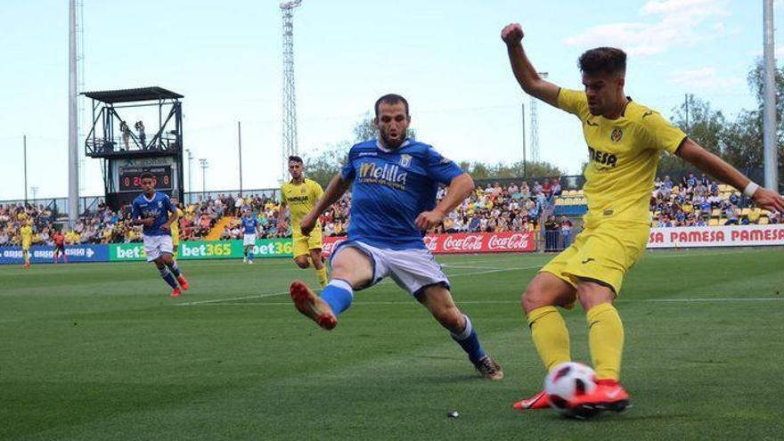 El Villarreal B da la cara pero sucumbe en Melilla (2-1)