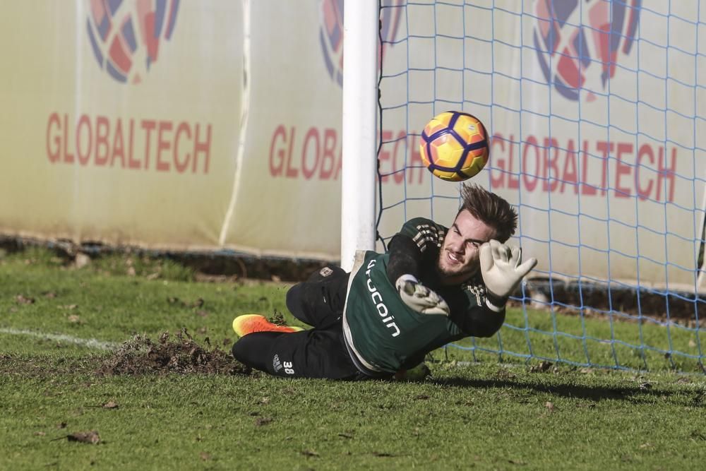 Entrenamiento del Real Oviedo