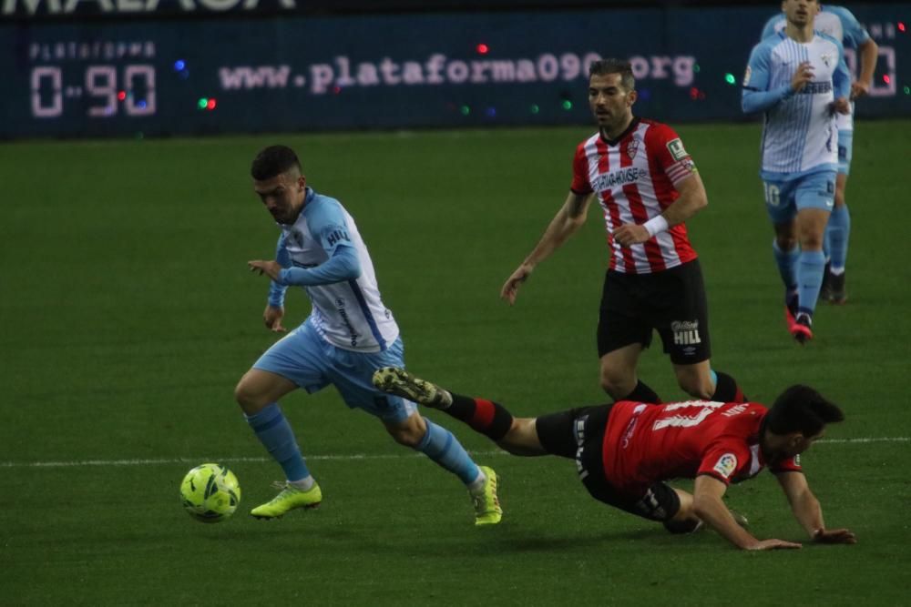 Partido de la Liga SmartBank: Málaga CF - Logroñés.