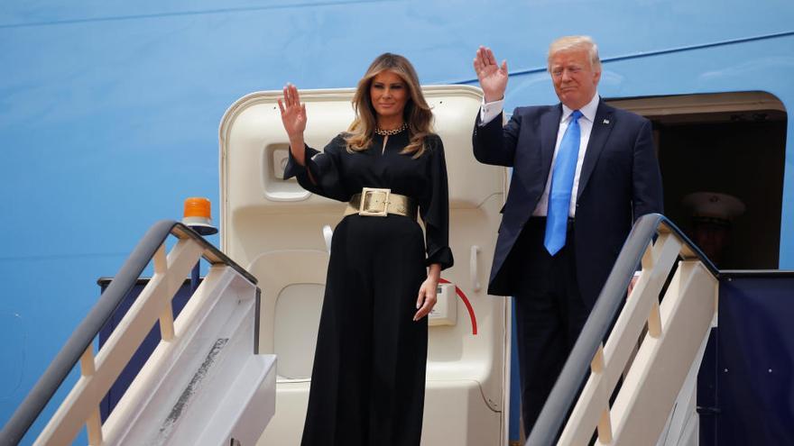 Trump visita Arabia Saudí en su primer viaje internacional